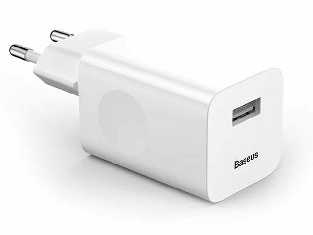 آداپتور شارژر دیواری بیسوس  Baseus  Wall Charger USB Quick Charge 3.0 QC 3.0