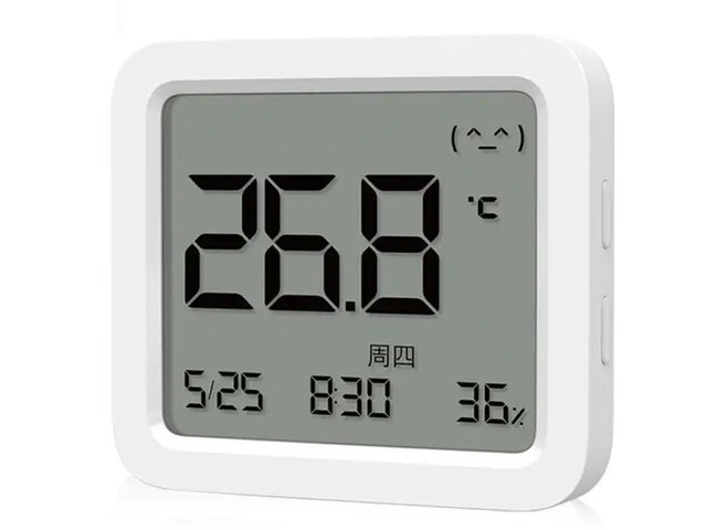 سنسور دما و رطوبت شیائومی Xiomi Mijia CR2450 sensor smart temperature and humidity meter 3 MJWSD05MMC