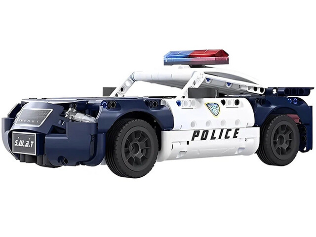 لگو اسباب بازی ماشین پلیس شیائومی Constructor Xiaomi Onebot Police Car OBCJJC22AIQI