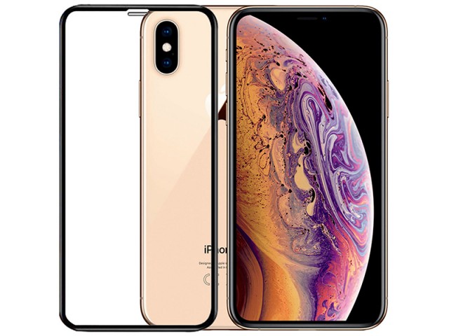 محافظ صفحه نمایش بوف مدل Full Nano مناسب برای گوشی موبایل آیفون XS Max