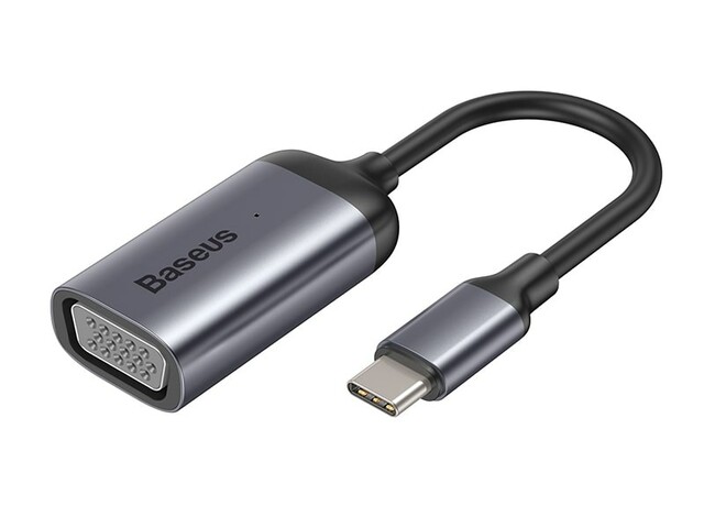 مبدل USB-C به VGA بیسوس Baseus CAHUB-V0G Type-C to VGA HUB