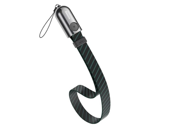 کابل شارژ و انتقال داده لایتنینگ بیسوس Baseus Golden Collar Lightning Cable 35cm