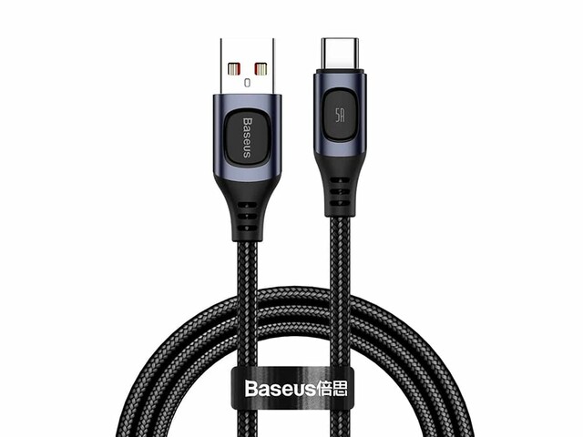 کابل شارژ تایپ سی بیسوس Baseus Flash Multiple Type-C Fast Charge 5A 2m