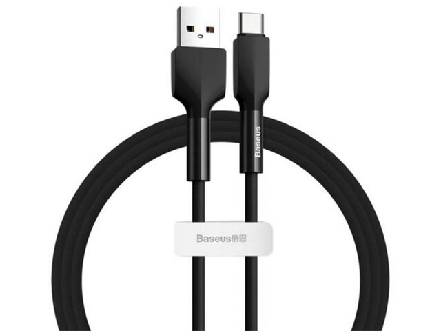 کابل شارژ سیلیکونی تایپ سی بیسوس Baseus Silica Gel Type-C Cable 2m