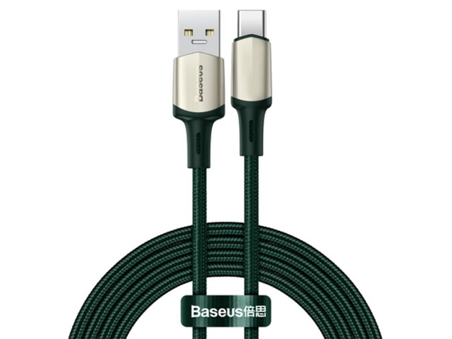 کابل شارژ سریع و انتقال داده تایپ سی بیسوس Baseus Cafule VOOC Type-C Fast Cable 2M