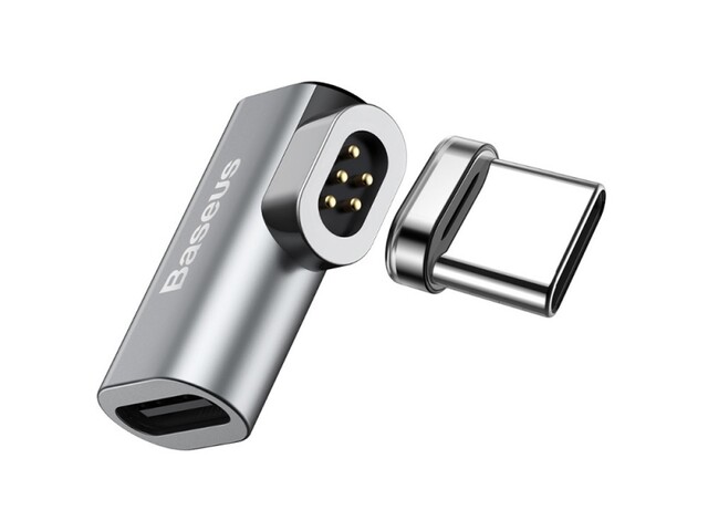 مبدل آهنربایی تایپ سی مک بوک بیسوس Baseus Magnetic Type-C Converter