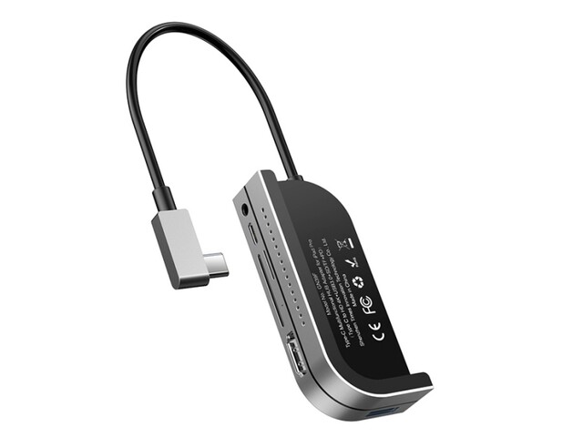 هاب آداپتور چندکاره تایپ سی بیسوس Baseus Bolt 6in1 Type C Multifunctional Hub