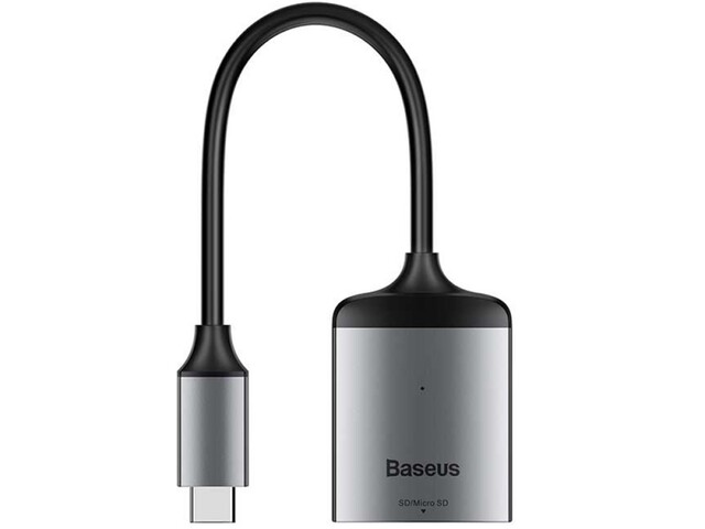 هاب آداپتور تایپ سی به کارتخوان بیسوس Baseus Enjoy Type-C to SD/TF Card Reader Hub Adapter