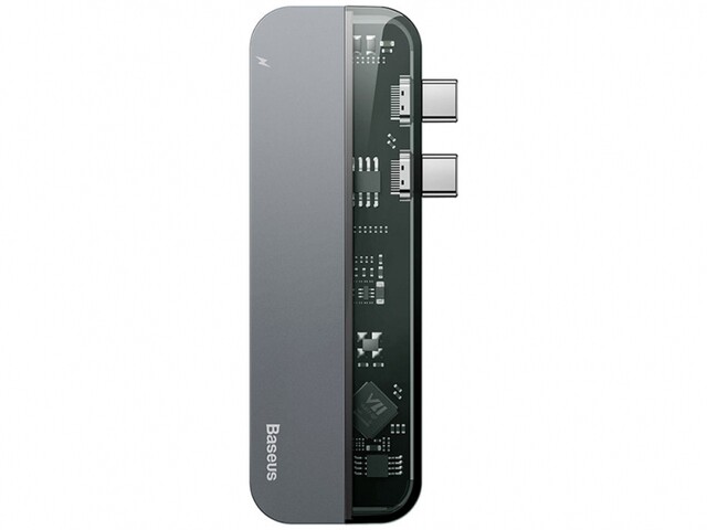 هاب آداپتور چندکاره مک بوک پرو بیسوس Baseus Multifunctional HUB Adapter