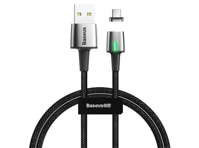 کابل آهنربایی تایپ سی بیسوس Baseus Type-C Zinc Magnetic Cable 2m/2A