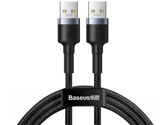 کابل شارژ و انتقال داده یو اس بی به یو اس بی بیسوس Baseus Cafule USB to USB Cable 1m 2A