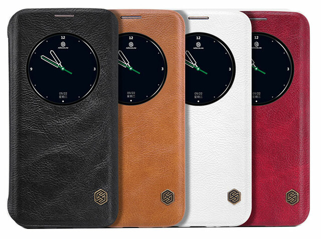 کیف چرمی نیلکین سامسونگ Nillkin Qin Leather Case Samsung S7 Edge