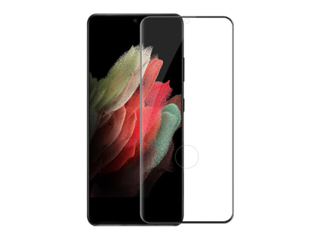 محافظ صفحه نمایش شیشه ای نیلکین سامسونگ  Nillkin Samsung Galaxy s21 Ultra 3D CP+MAX Anti-Explosion Glass
