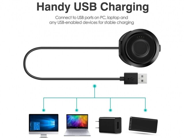 شارژر ساعت هوشمند شیائومی Xiaomi Amazfit Verge A1801 / Verge Lite Smart Watch USB Charging