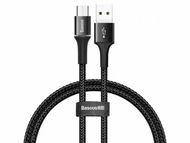 کابل شارژ سریع و انتقال داده میکرو یو اس بی بیسوس Baseus Halo Micro USB Cable 0.5m