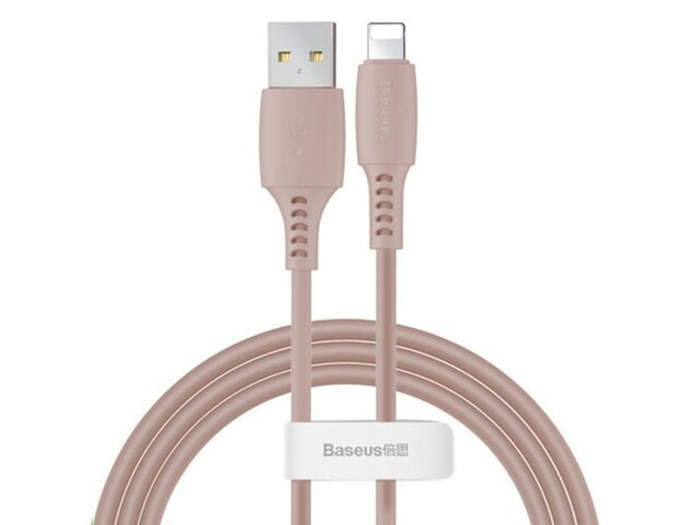 کابل شارژ و انتقال داده لایتنینگ بیسوس Baseus Colourful Lightning Cable 1.2M
