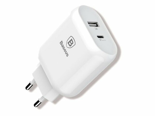 شارژر دیواری فست بیسوس Baseus Bojure Series Type-C PD+USB 32W