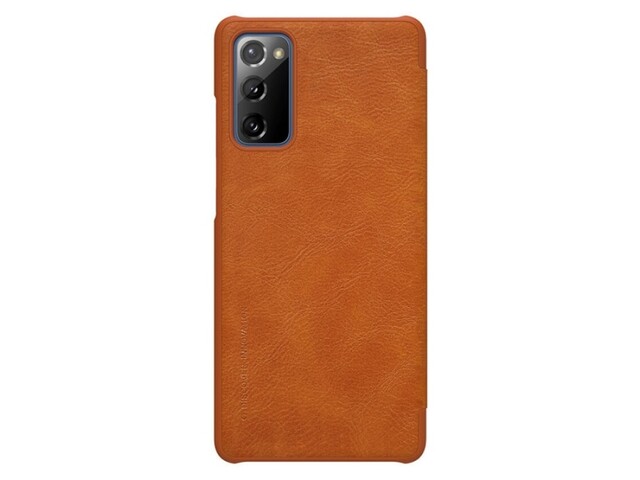 کیف چرمی نیلکین سامسونگ Nillkin Qin Leather Case Samsung Galaxy S20 FE 2020
