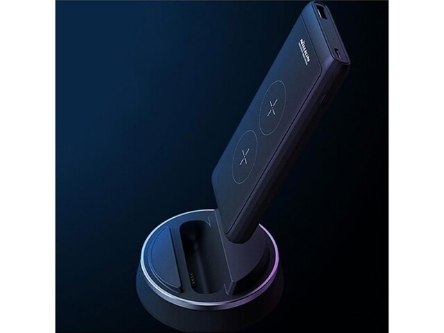 پاور بانک و شارژر وایرلس نیلکین Nillkin PowerMount Wireless Charger Power Bank & Dock