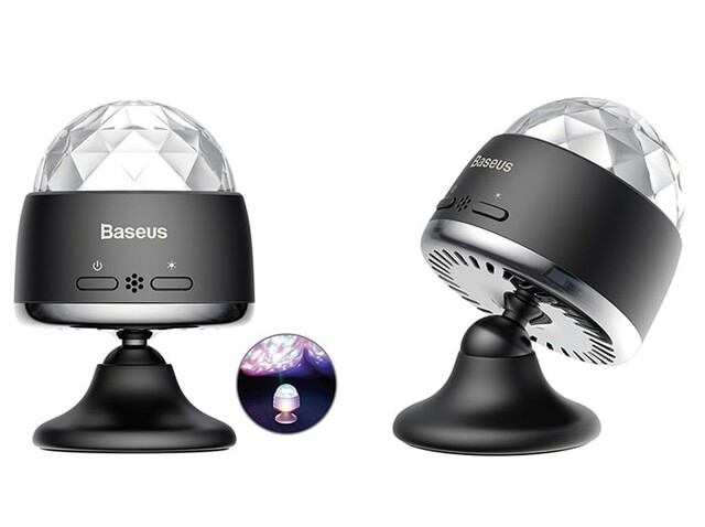 رقص نور همگام با موزیک بیسوس Baseus Crystal Magic Ball Light