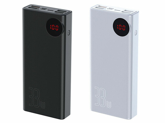 پاور بانک فست شارژ 30000 بیسوس Baseus Mulight PD3.0+QC3.0 Quick Charge 30000mAh Power Bank