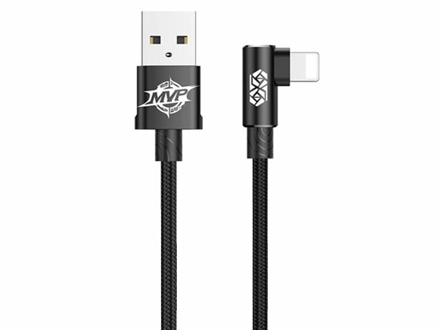 کابل لایتنینگ بیسوس Baseus MVP Elbow Lightning Cable 2M