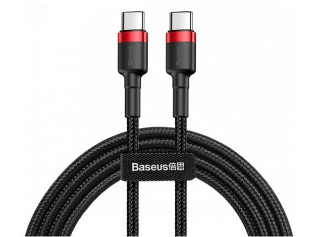 کابل شارژ سریع و انتقال داده تایپ سی بیسوس Baseus Cafule Type-C PD2.0 Cable 2m