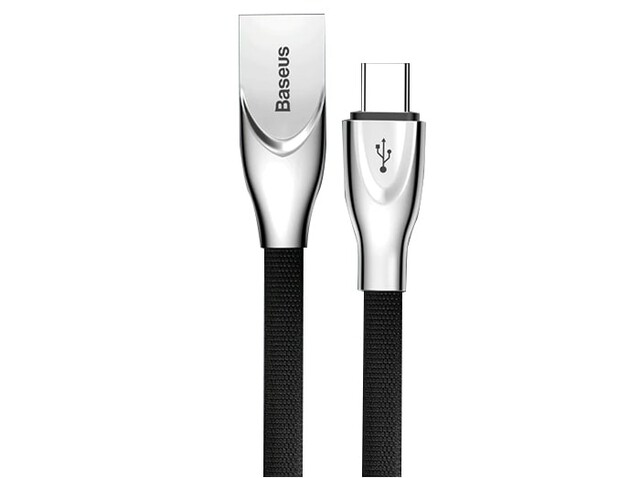 کابل شارژ و انتقال داده تایپ سی بیسوس Baseus Zinc Alloy Type-C Cable