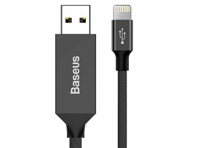 کابل لایتنینگ بیسوس Baseus Artistic Striped Lightning Cable
