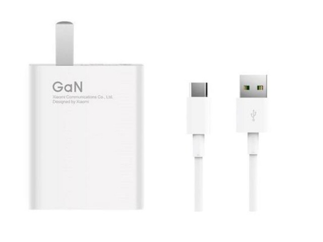 شارژر دیواری سریع با کابل تایپ سی شیائومی Xiaomi 55W GaN Fast Charger MDY-12-EQ