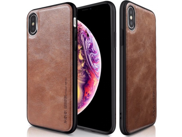 کاور چرمی ایکس لول مدل Earl III Series مناسب برای گوشی موبایل آیفون XS Max