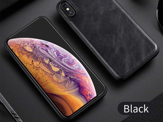 کاور چرمی ایکس لول مدل Earl III Series مناسب برای گوشی موبایل آیفون XS Max