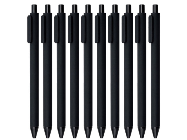بسته ده تایی خودکار شیائومی Xiaomi KACO pure Plastic Gel ink Pen 0.5mm K1015