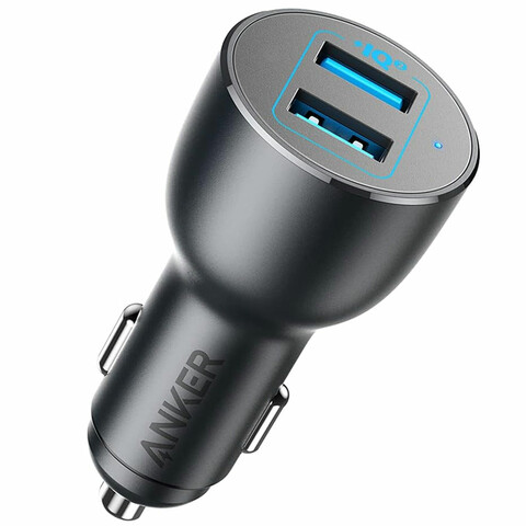 شارژر فندکی فست شارژ ماشین 36 وات انکر A2729H11