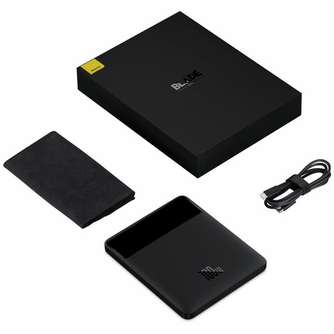 پاوربانک سوپر فست شارژ تایپ سی و یو اس بی 100 وات 20000 بیسوس PPBL000201