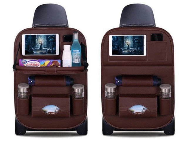 کیف چرمی نظم دهنده پشت صندلی خودرو