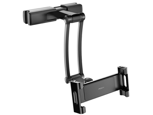پایه نگهدارنده گوشی موبایل و تبلت صندلی عقب خودرو راک مدل Universal Stretchable Car Headrest Mount