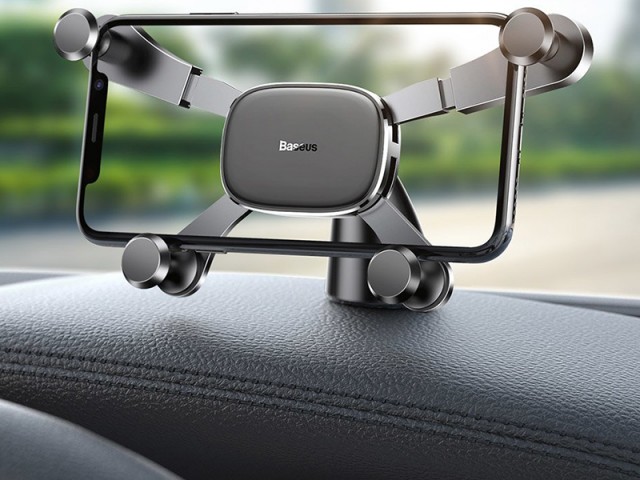 پایه نگهدارنده گوشی موبایل بیسوس مدل Horizontal Screen Gravity vehicle Mounted Holder