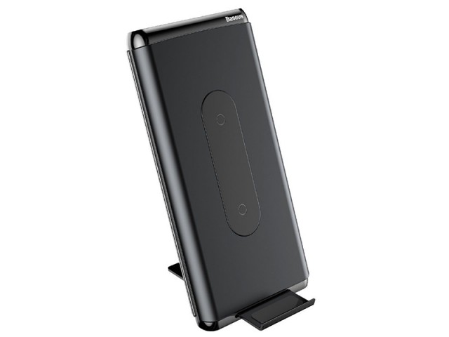 پاور بانک 10000 میلی آمپر وایرلس بیسوس مدل BS-10KPW02 Dual Coil Design & Real-Time Digital Display