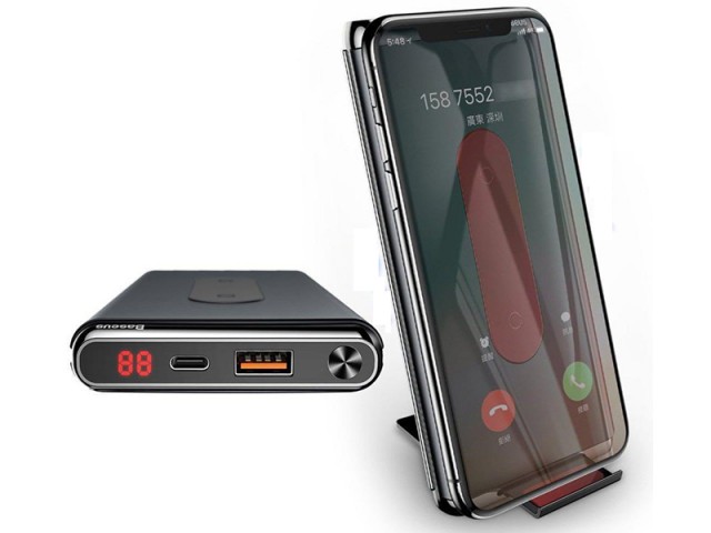 BASEUS BS-10KPW02 10000mAh Type-C PD QC3.0 Qi Fast Charging Pad