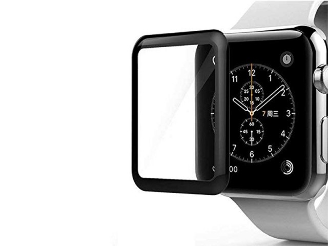 محافظ صفحه نمایش تمام چسب پرودو مدل 3D Curved Tempered Glass مناسب برای ساعت هوشمند اپل واچ 42mm