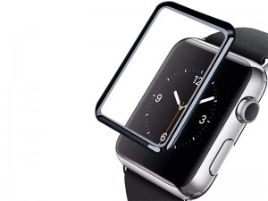 محافظ صفحه نمایش تمام چسب کوتچی مدل C2216-40 4D iWatch Glass مناسب برای ساعت هوشمند اپل واچ 40mm