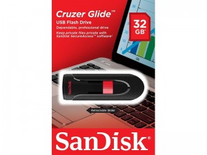 فلش مموری سن دیسک مدل Cruzer Glide USB 3.0 ظرفیت 32 گیگابایت