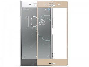 محافظ صفحه نمايش تمام چسب مدل Full Cover مناسب برای گوشی موبايل سونی XZ Premium