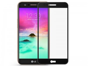 محافظ صفحه نمايش تمام چسب مناسب برای گوشی موبايل ال جی K10 2017
