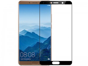 محافظ صفحه نمايش تمام چسب کوکوک مدل 4D Rounded Edges مناسب برای گوشی موبايل هوآوی Mate 10