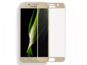 محافظ صفحه نمايش تمام چسب کوکوک مدل 4D Rounded Edges مناسب برای گوشی موبايل سامسونگ A5 2017