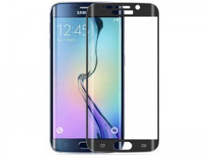 محافظ صفحه نمايش تمام چسب کوکوک مدل 4D Rounded Edges مناسب برای گوشی موبايل سامسونگ S7 Edge