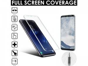 برچسب نانو محافظ صفحه نمايش مدل Nano Anti Shock Film Screen Protector مناسب برای گوشی موبایل سامسونگ S8