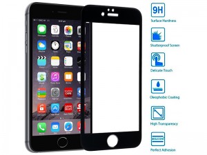 محافظ صفحه نمایش تمام چسب هوکو مدل 3D مناسب برای گوشی موبایل آیفون 6